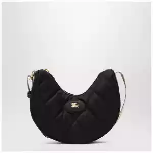 Burberry Black horseshoe shoulder bag