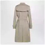 Burberry Long Kensington Heritage cotton trench coat in honey
