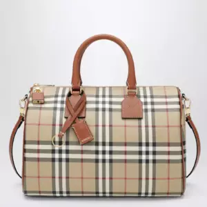 Burberry Medium bowling bag with Check pattern