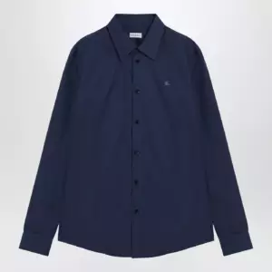 Burberry Blue cotton shirt with EKD