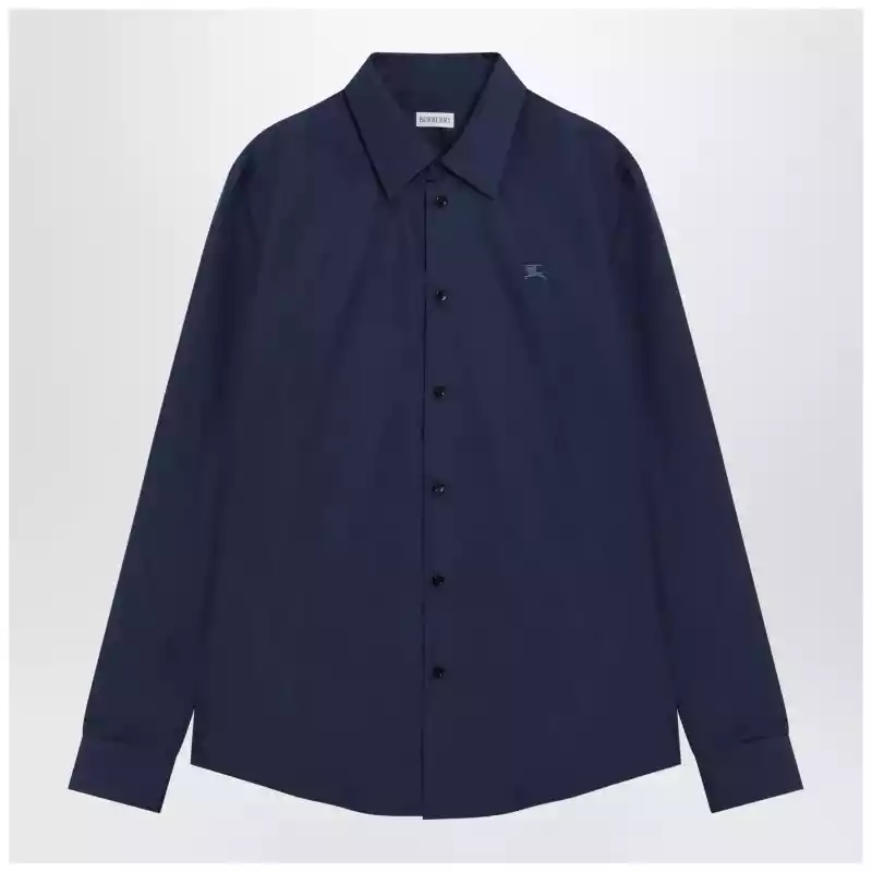 Burberry Blue cotton shirt with EKD