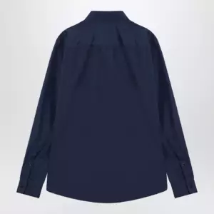 Burberry Blue cotton shirt with EKD