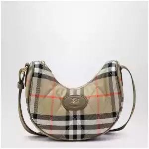 Burberry Horseshoe quilted nylon crossbody bag