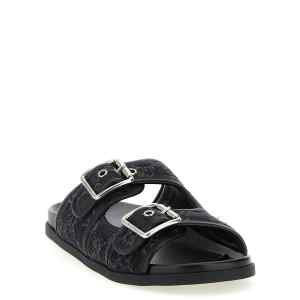 Gucci Gg Denim Slides