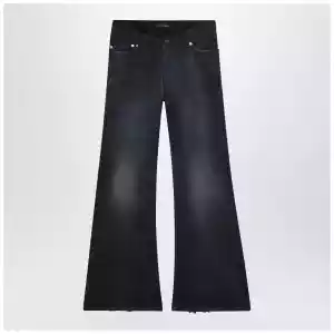 Balenciaga Navy blue jeans with curved waist