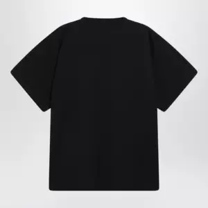 Balenciaga Paris Thunderstorm oversized black T-shirt