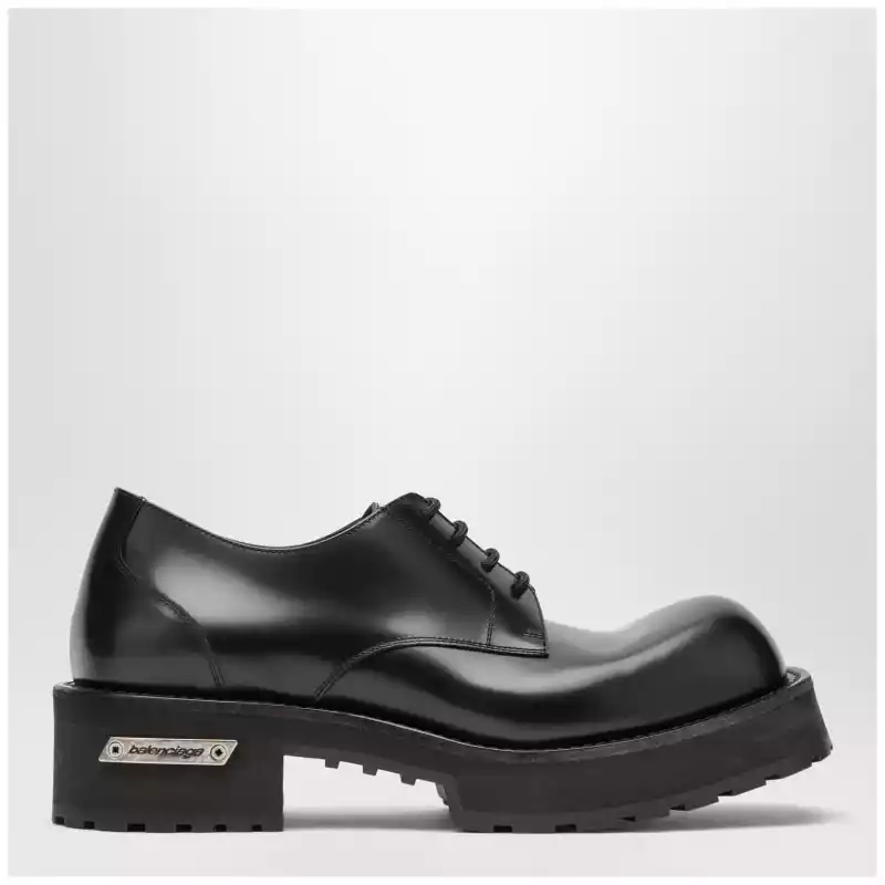 Balenciaga Denom derby shoes in calfskin leather