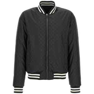 Gucci Gg Reversible Bomber Jacket