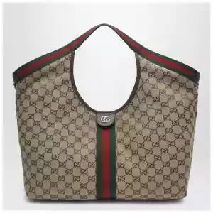 GUCCI Giglio shopping bag large size
