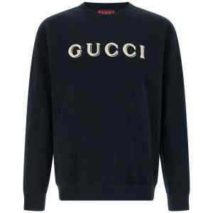 Gucci Logo Embroidery Sweatshirt