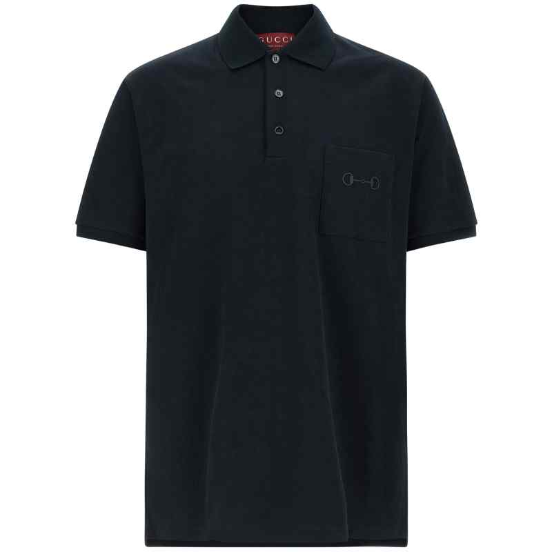 Gucci Morsetto Embroidery Polo Shirt