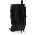 Balenciaga Avenue Fringe Ankle Boots