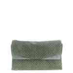 Gucci Gg Large Suede Shoulder Bag