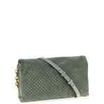 Gucci Gg Large Suede Shoulder Bag