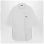 Balenciaga White Masking Tape shirt