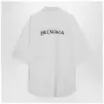 Balenciaga White Masking Tape shirt