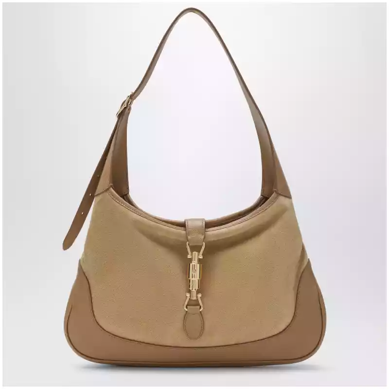 Gucci Jackie 1961 medium shoulder bag in sand color
