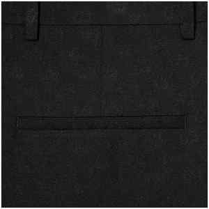 GUCCI Black Wool Trousers With GG Pattern