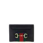 Web Horsebit Gucci Card Holder