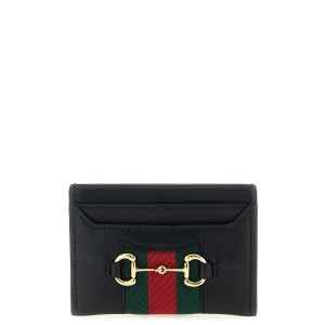Web Horsebit Gucci Card Holder