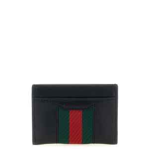Web Horsebit Gucci Card Holder