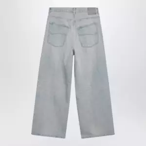 Balenciaga Light blue wide-leg denim jeans