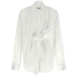 Saint Laurent Lavallière Collar Shirt