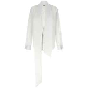 Saint Laurent Lavallière Collar Shirt