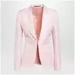GUCCI Pink silk faille jacket