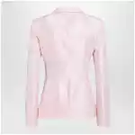 GUCCI Pink silk faille jacket