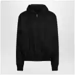 GUCCI Ultramarine GG cotton canvas zip hooded jacket