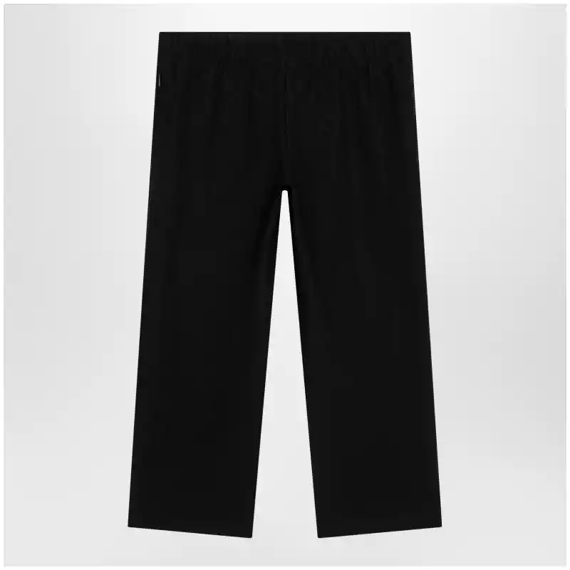 GUCCI GG jacquard jersey pants with elastic waist in black