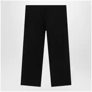 GUCCI GG jacquard jersey pants with elastic waist in black