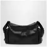 Balenciaga Le City medium multi-pocket lambskin crossbody bag black