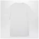 Moncler White cotton jersey T-shirt with logo patch