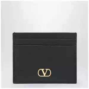 Valentino Garavani VLogo Signature black credit card holder