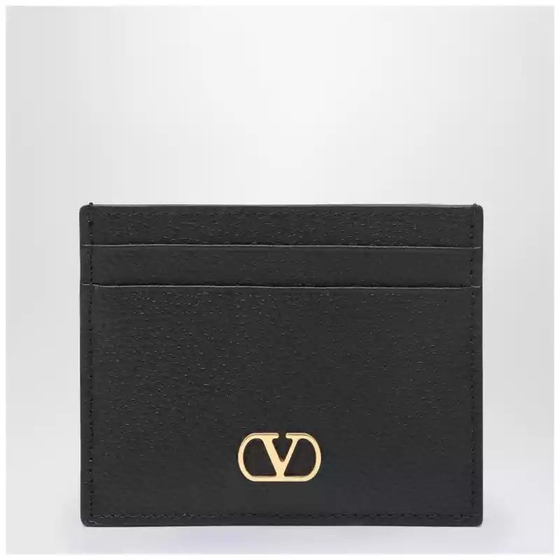 Valentino Garavani VLogo Signature black credit card holder