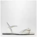 Valentino Garavani Coeur Royal sandals in ivory
