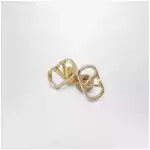 Valentino Garavani VLogo Signature earrings in gold-tone metal