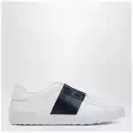 Valentino Garavani Open sneakers in white/navy blue