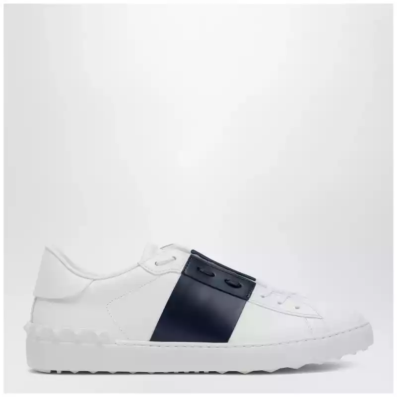 Valentino Garavani Open sneakers in white/navy blue