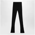 GUCCI Black trousers in viscose crêpe jersey