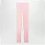 GUCCI Pink stretch silk faille leggings