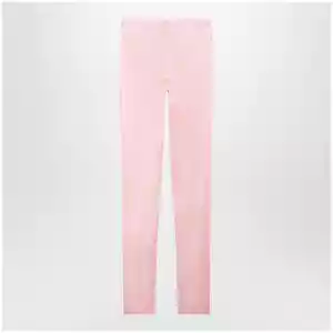 GUCCI Pink stretch silk faille leggings