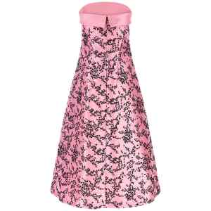 Alberta Ferretti Mikado Floreale Dress