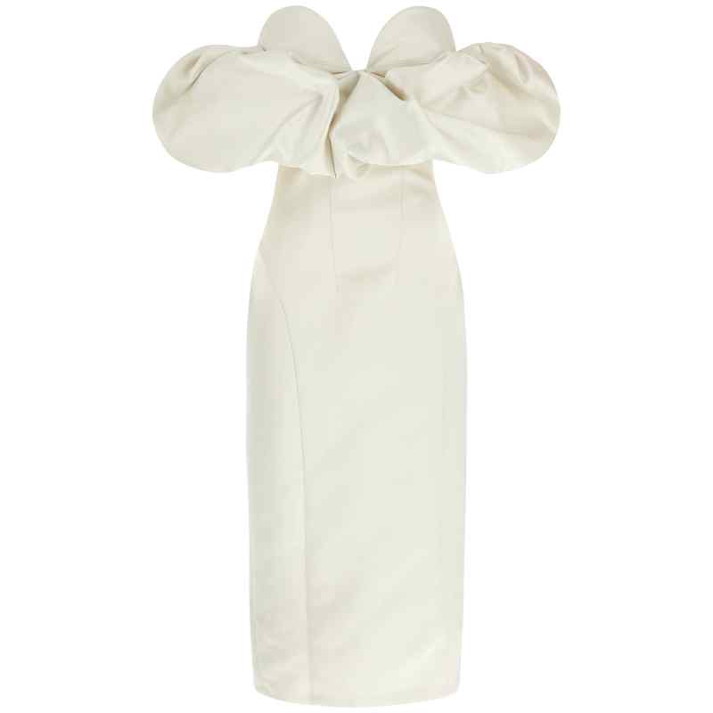 AB71456E2360_01_M_2025-07-29T09-39-51.229Z Elisabetta Franchi Off-the-shoulder Dress