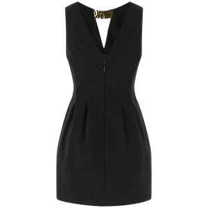 Elisabetta Franchi Metal Plaque Dress