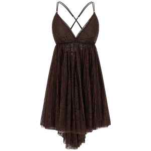Elisabetta Franchi Lace Mini Dress