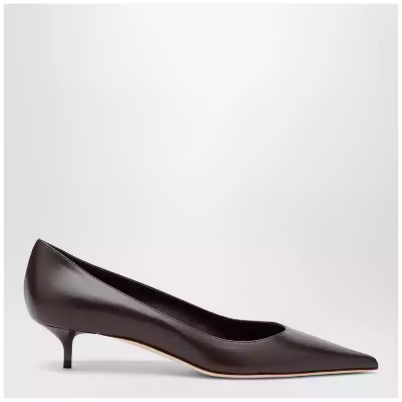 Jimmy Choo Amelia 35 pumps in Chocolate leather