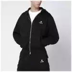 AMIRI Black cotton-blend zip sweatshirt